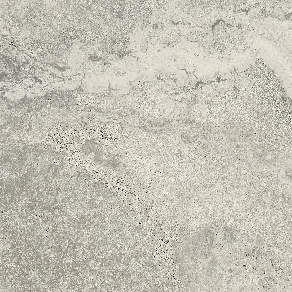 Gres Porcellanato Effetto Marmo Travertino Soft Grigio Opaco 60X60 - Enso145