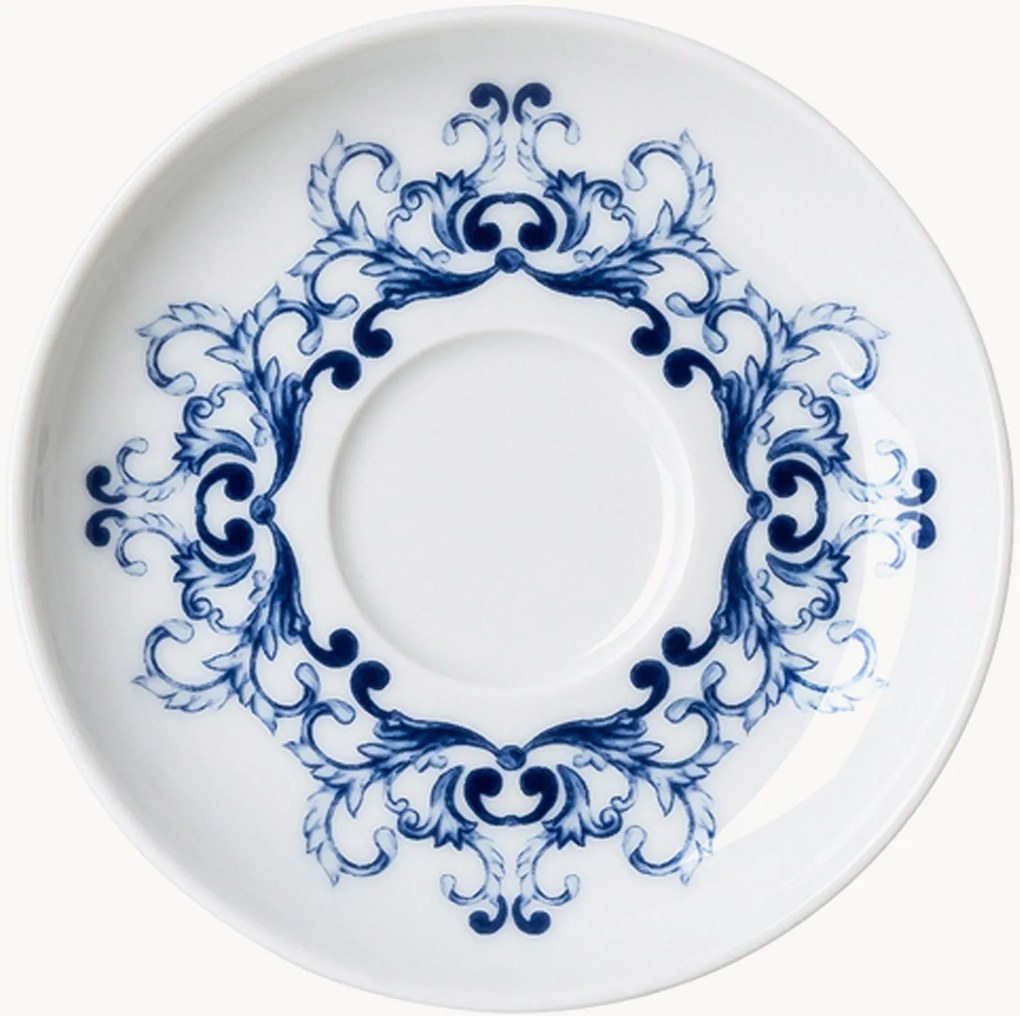 Set di 6 piattini da caffè in porcellana True Blue