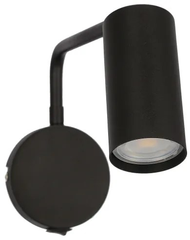 Lampada da muro  TINA 1xGU10/15W/230V nera