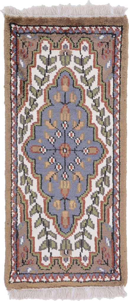 Agra Tappeto 30x60 (Indian) Annodato A Mano