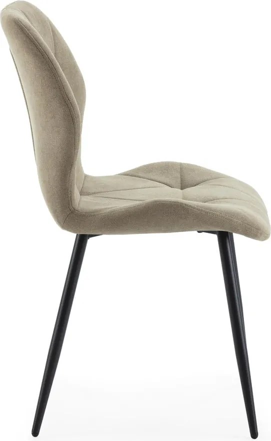 Sedie da pranzo kaki in set di 4 Luna - Marckeric