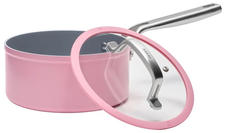 Pentola con coperchio incluso/con superficie in ceramica adatta all'induzione 2,4 l Meda 3.0 – FABINI