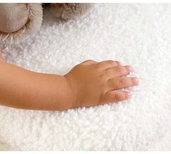 Pouf PIXI 37x61 cm bianco