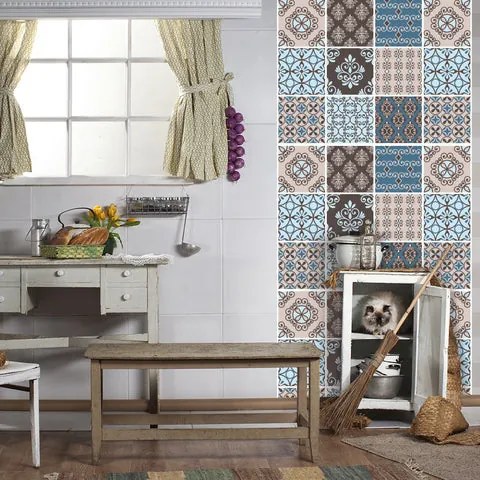 Decori pastello | Adesivi per piastrelle