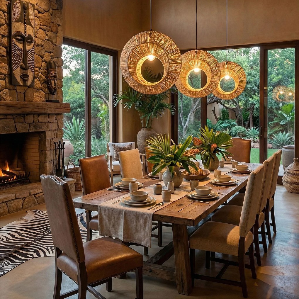 Lampada da soffitto APP1788-1CP NATURE