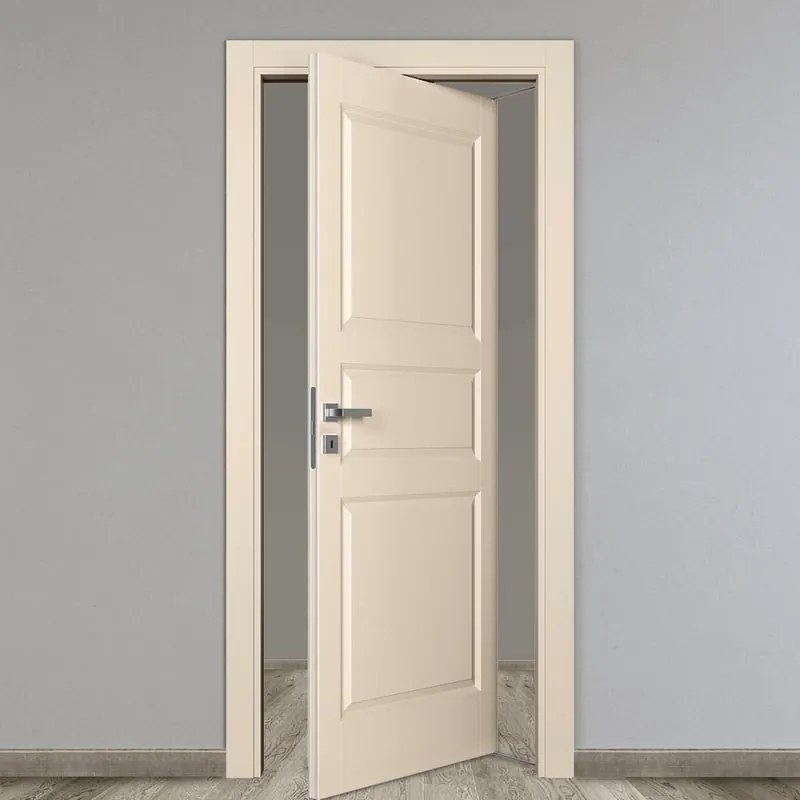 Porta rototraslante New York avorio L 80 x H 210 cm reversibile