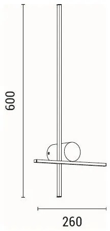Applique a LED LED/12W/230V 3000K
