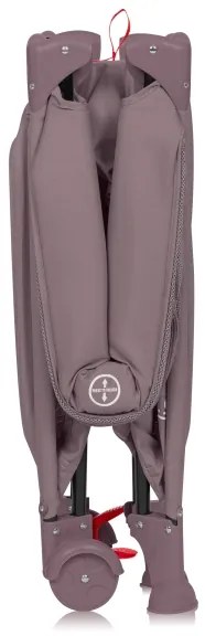 Lionelo - Lettino da viaggio LAURA Rosa Nude