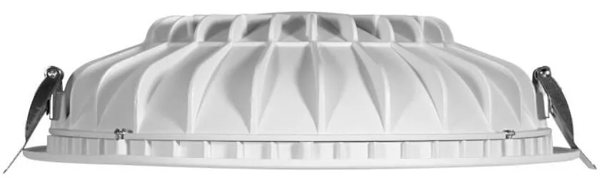 Faro LED da incasso Rotondo Luce INDIRETTA 24W Foro Ø200mm Colore Bianco Caldo 3.000K