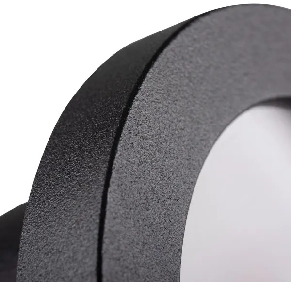 Kanlux 33122 - Luce da incasso per bagno FLINI 10W IP44 nera