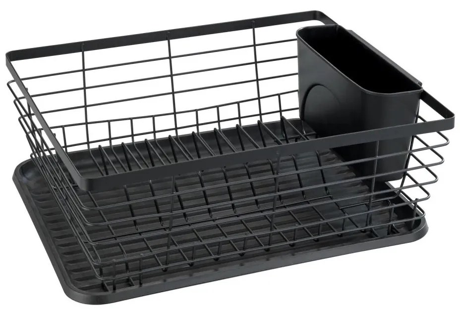 WENKO 54766100 - Scolapiatti BLACK OUTDOOR KITCHEN 36x30 cm nero/nero