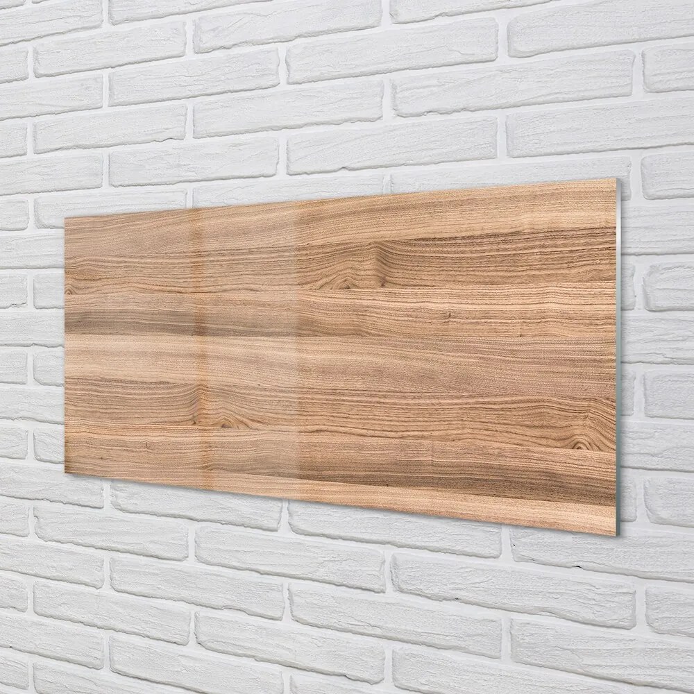 Quadro vetro Struttura in assi di legno 100x50 cm