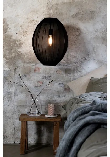 Markslöjd 108795 - Lampadario a sospensione con filo FLORENCE 1xE27/40W/230V nero