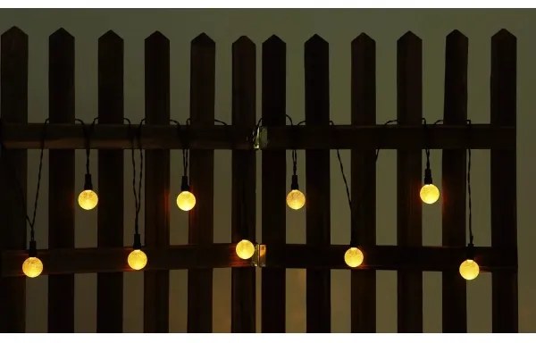 Globo 36352-20 - LED RGB Solare catena 20xLED/0,06W/3V 770 cm IP44