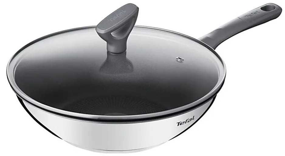 Tefal - Wok padella con coperchio DAILY COOK 28 cm