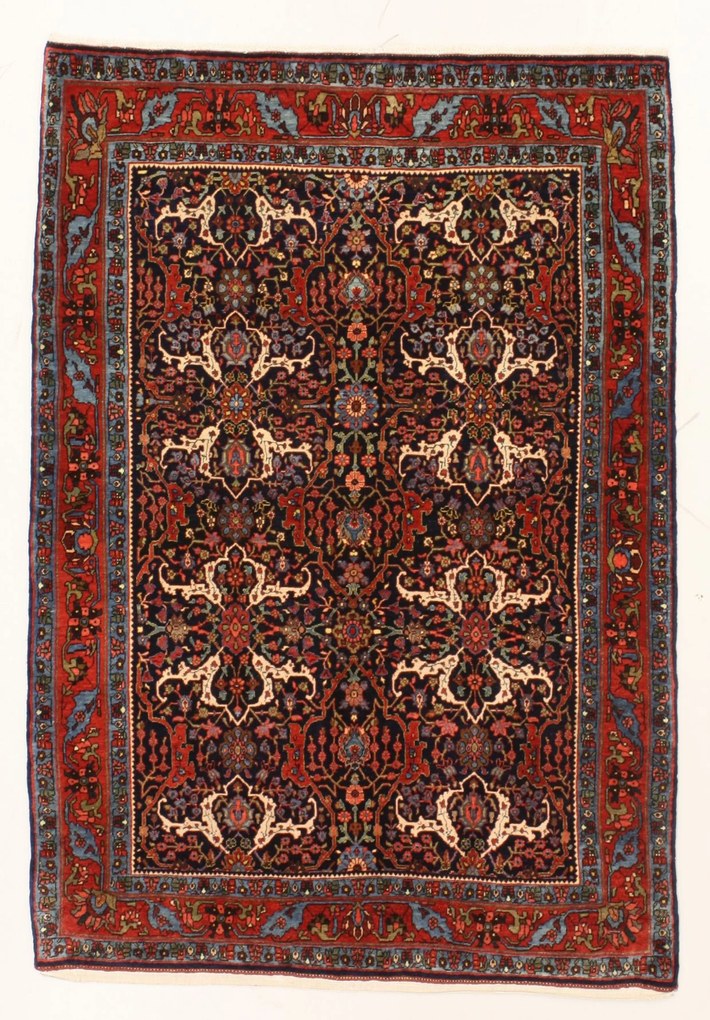Bidjar Tappeto persiano 120x170 (Iran) Annodato A Mano