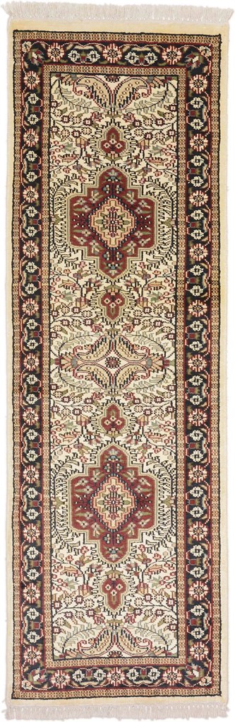 Agra Tappeto orientale 190 x 60 (Indian) Annodato A Mano