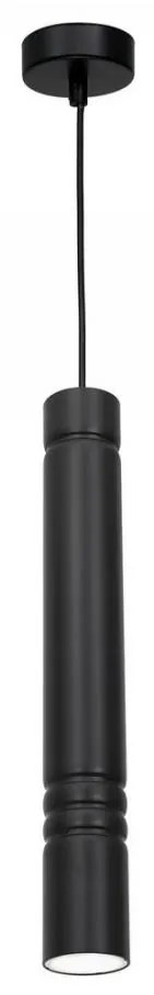 Lampadario su filo IMPLODE 1xGU10/8W/230V nero