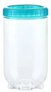 Contenitore alimenti INTERLOCK 0,5 l turchese/trasparente