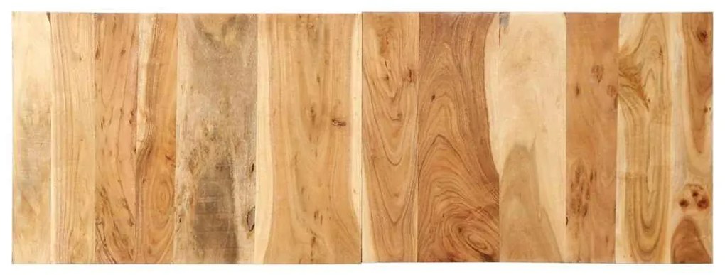Testiera 140 Cm İn Legno Massello Di Acacia /
