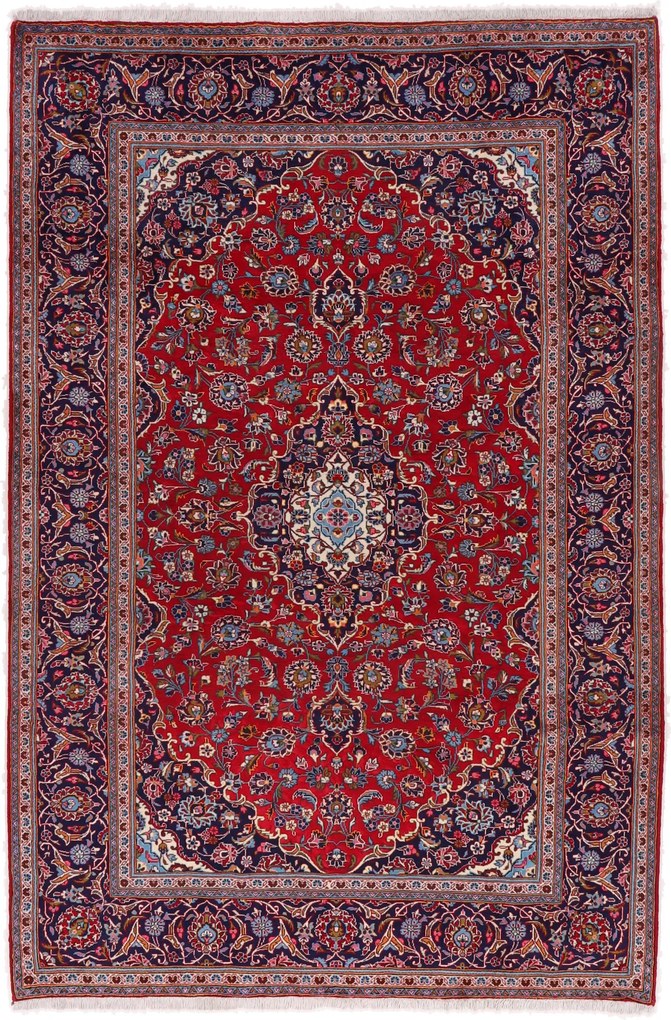 Kashan Tappeto persiano 310x200 (Iran) Annodato A Mano