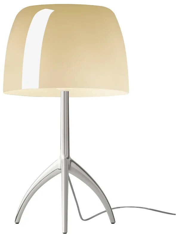 Foscarini - Lumiere Grande Lampada da Tavolo G9 Alu/Varm Bianco Foscarini