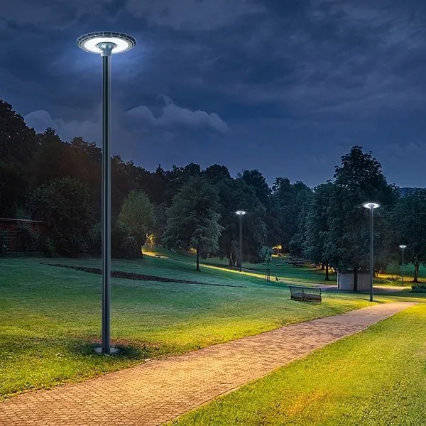 Brilagi - Palo in metallo per illuminazione esterna URBAN 3 m palo antracite
