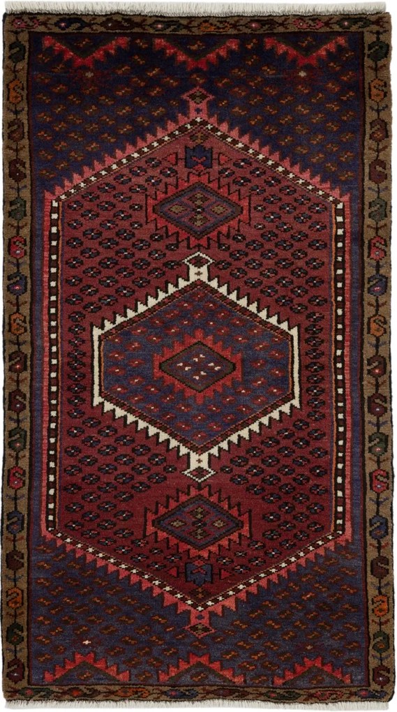 Persian Tappeto 150x80 (Iran) Annodato A Mano