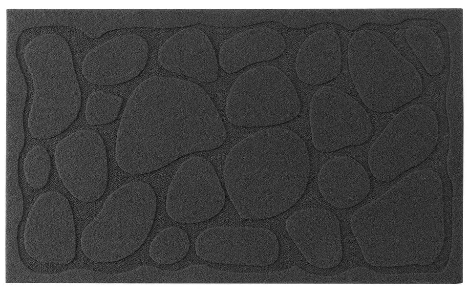 Tappetino 45x75 cm Graphite - douceur d'intérieur