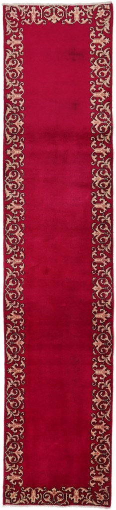 Kashan Tappeto 80 x 380 (Iran) Annodato A Mano