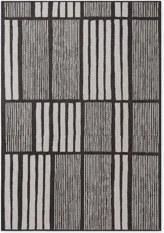 Tappeto da interno/esterno nero/color crema 120x170 cm Haringey Allington – Ted Baker