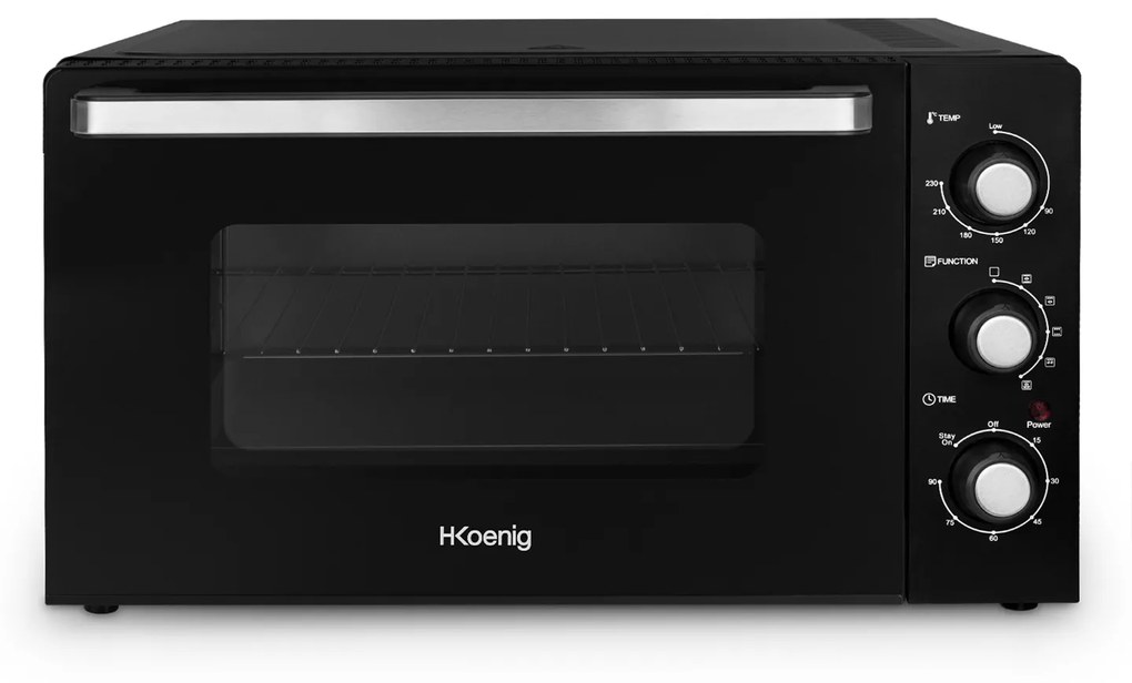 Mini forno elettrico 42 L nero H.Koenig