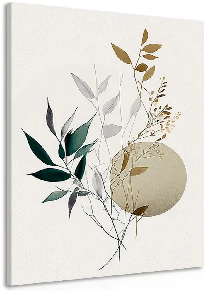 Stampa su tela – Piantine in stile boho