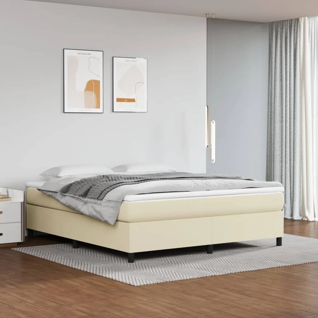 Giroletto Crema 180x200 Cm İn Similpelle /