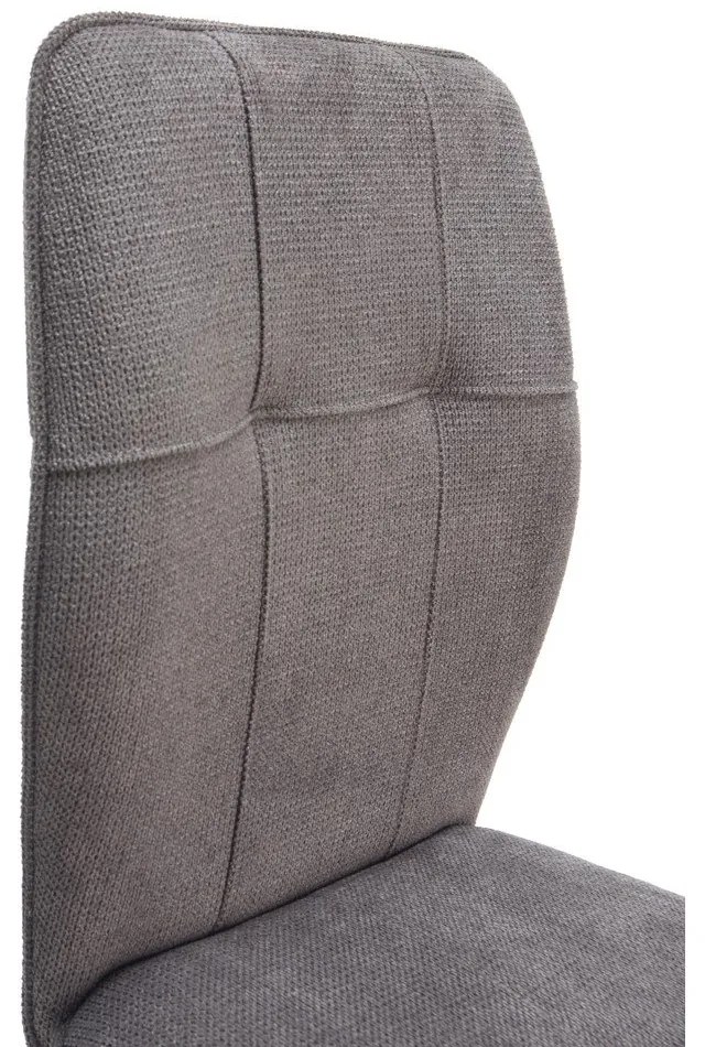 Sedie da pranzo grigio scuro in set di 4 Mery - Marckeric