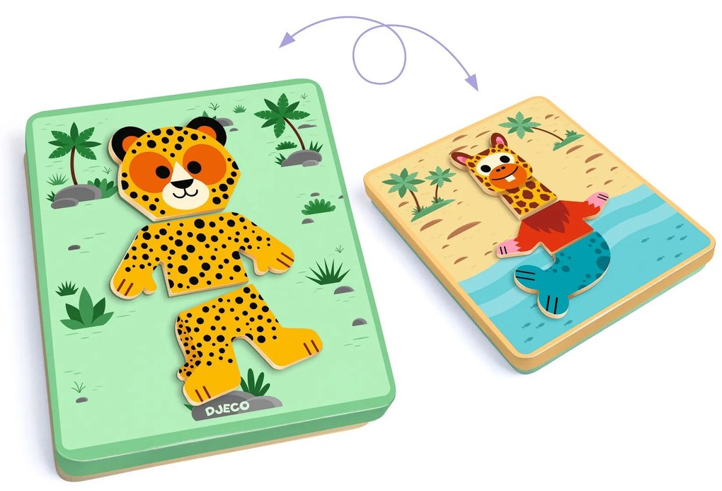 Inzebox Mix'n'match animali - Gioco magnetico