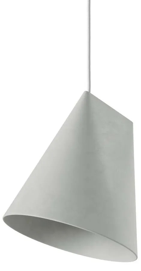 Moebe - Ceramic Wide Lampada a Sospensione Light Grey Moebe