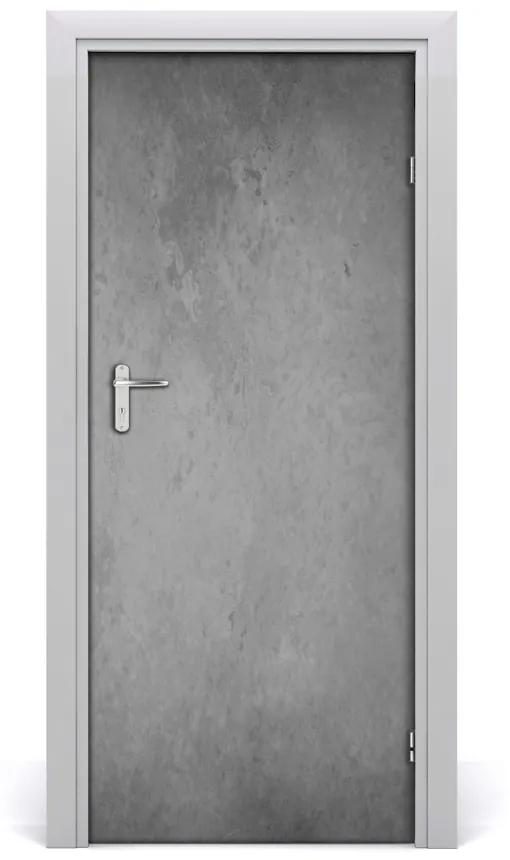 Adesivo per porta Sfondo concreto 75x205 cm