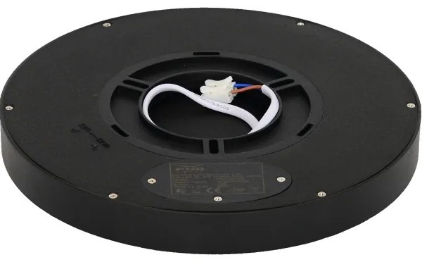 Fulgur 41811 - Plafoniera LED NOMY LED/18W/230V diametro 23 cm nero