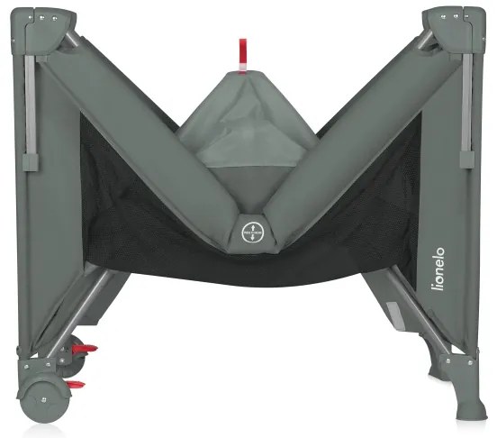 Lionelo - Lettino da viaggio 3 in 1 ELLEN Verde Salvia