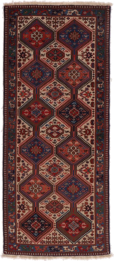 Yalameh Tappeto 200 x 80 (Iran) Annodato A Mano