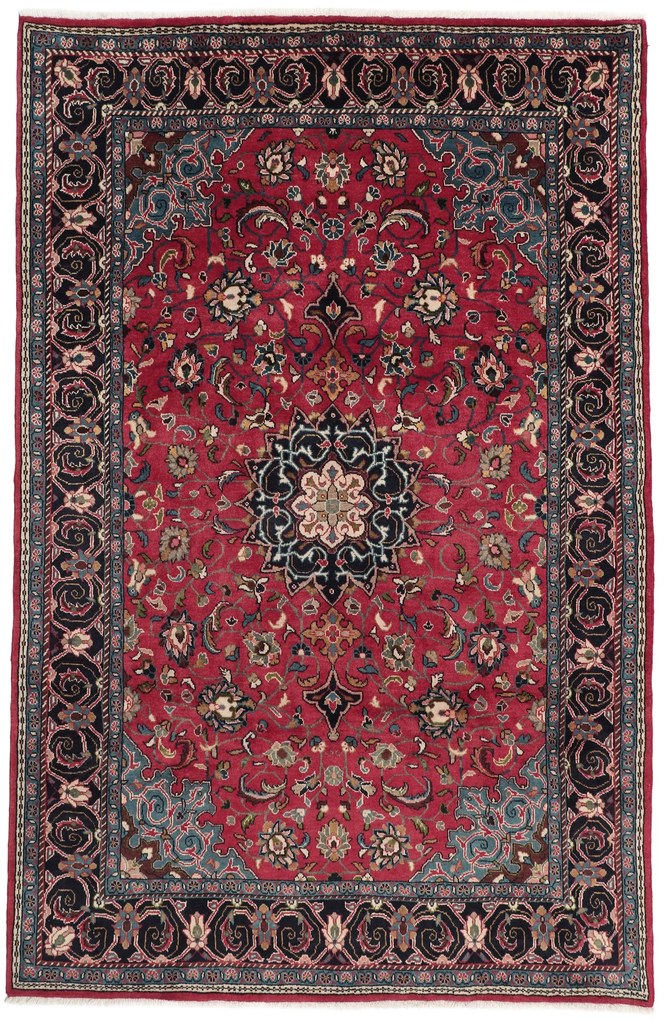Mahal Tappeto 200 x 310 (Iran) Annodato A Mano
