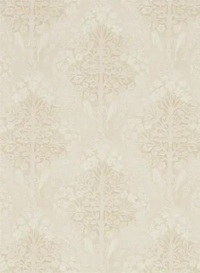Florale Tapete Lerena von Sanderson - Cream