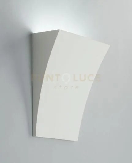 Applique a parete a parete alma bianca 2 luci attacco g9 19x10x25cm...