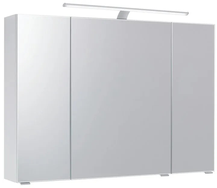 Pensile con luce Solitaire PELIPAL grigio L 98 x H 70 x P 17 cm