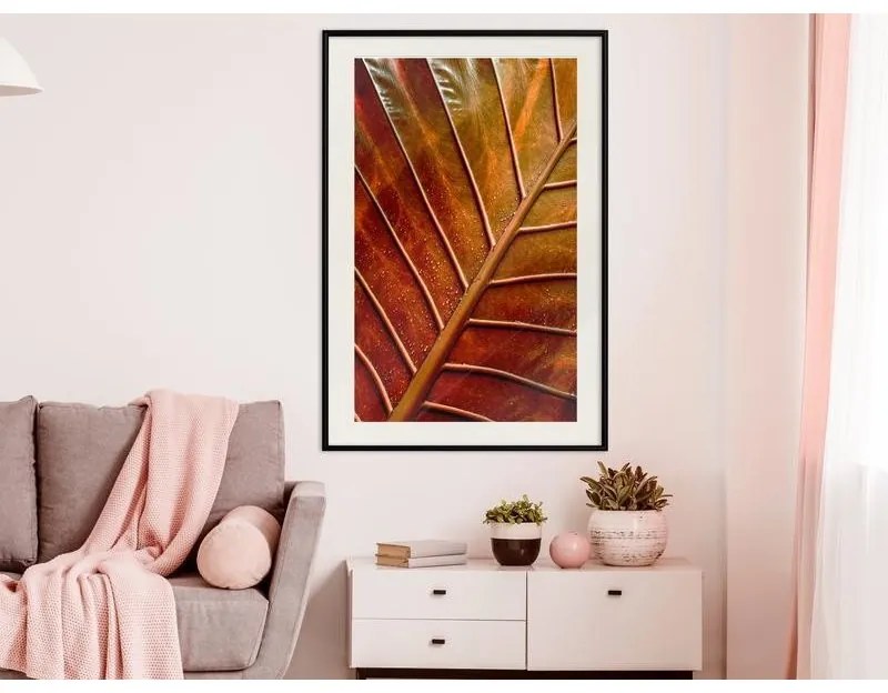 Poster Bronze Leaf