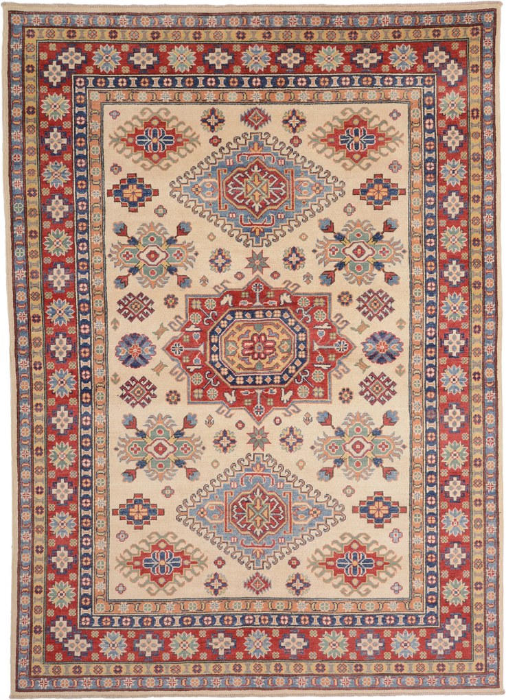 Kazak Tappeto 240x170 (Pakistan) Annodato A Mano