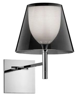 Flos Ktribe Wall Lampada Da Parete 24 cm a luce diffusa con diffusore esterno Fume