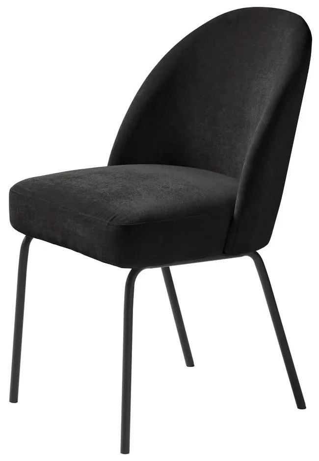 Sedia da pranzo nera Creston - Unique Furniture