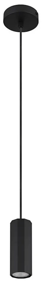 Globo 57918HB - Lampadario a sospensione con filo JAMES 1xGU10/25W/230V nero